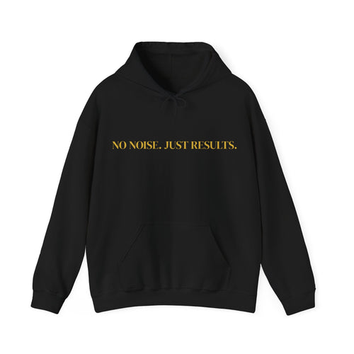No Noise. Just Results hoodie